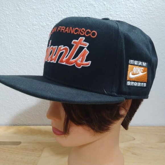Nike Cooperstown Collection San Francisco Giants Script Snap Back Hat - Picture 2 of 9